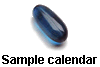 Sample calendar